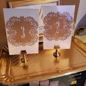Table numbers